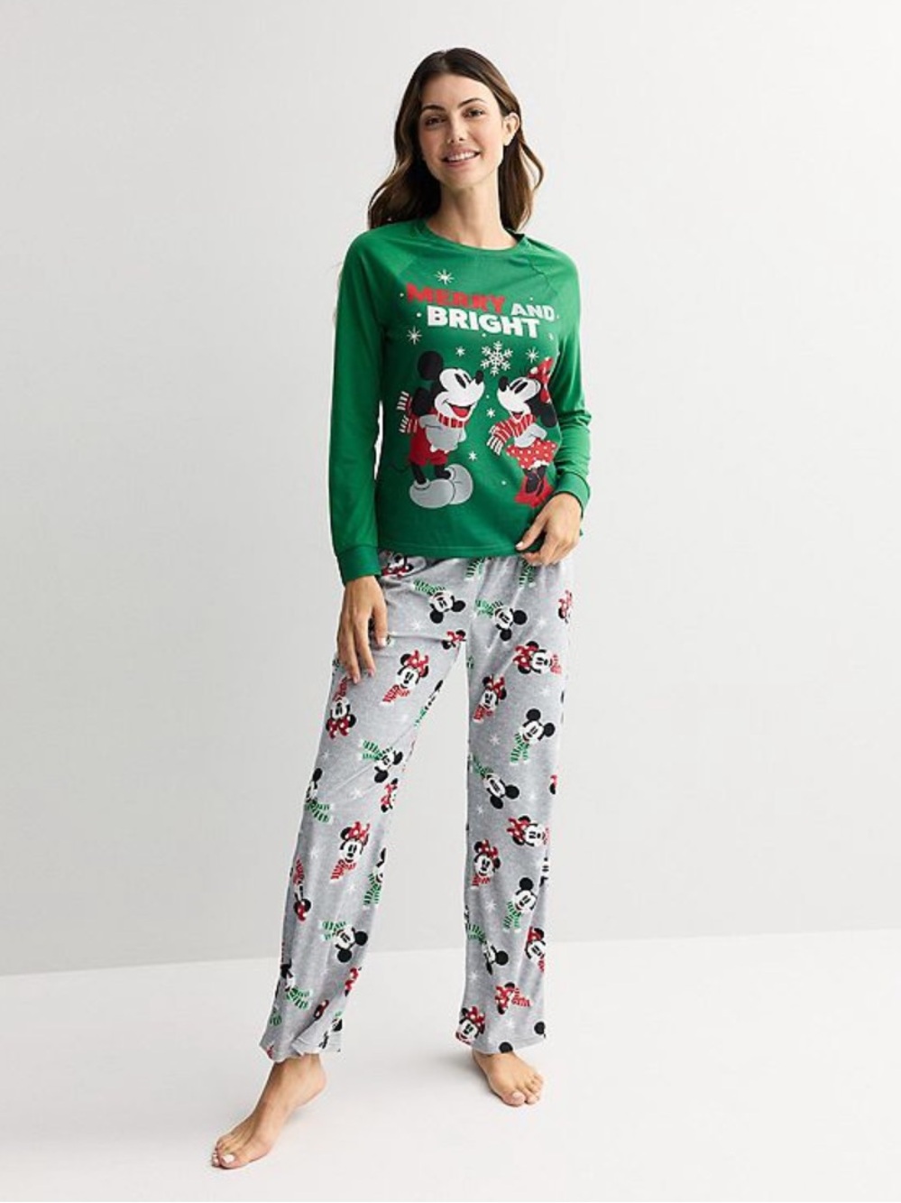 Disney’s Mickey and Minnie Mouse Merry & Bright Pajamas